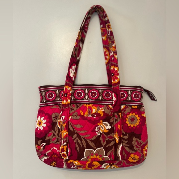 Vera Bradley Handbags - Vera Bradley Quilted Tote, EUC
